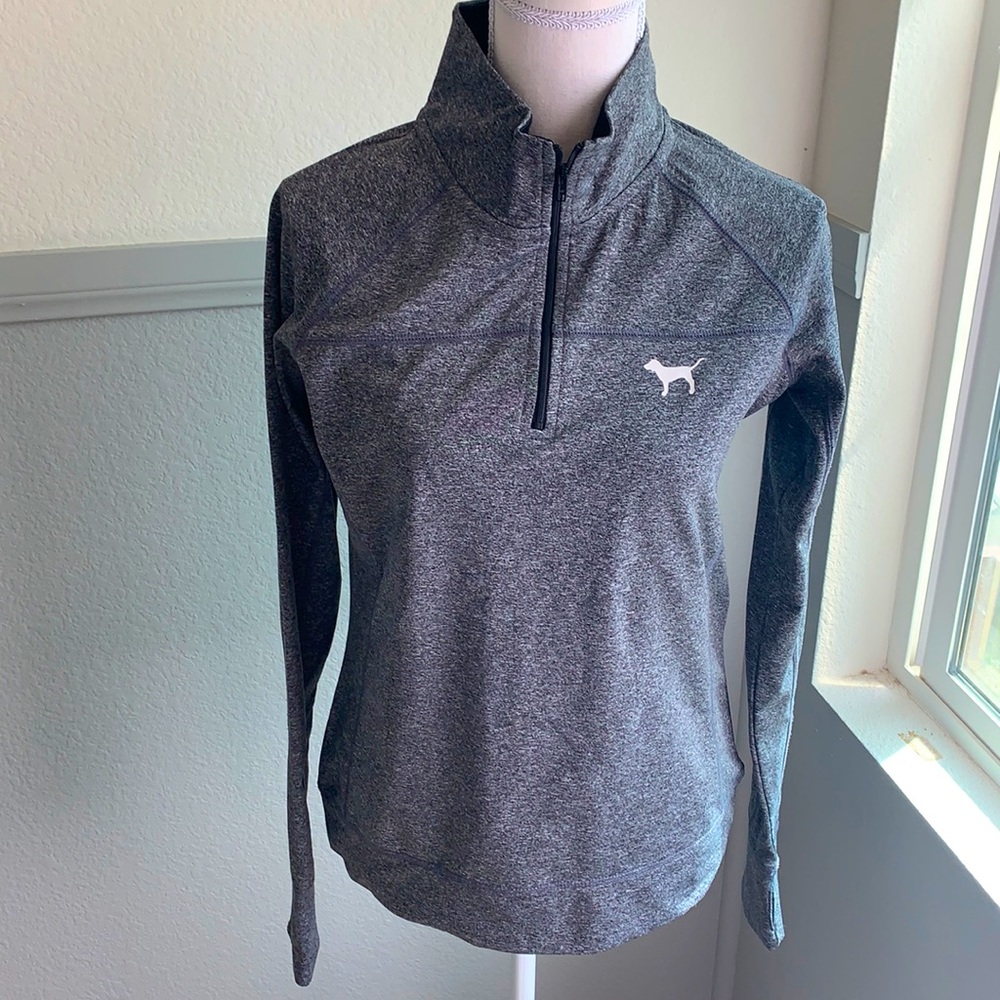 Pink Half zip